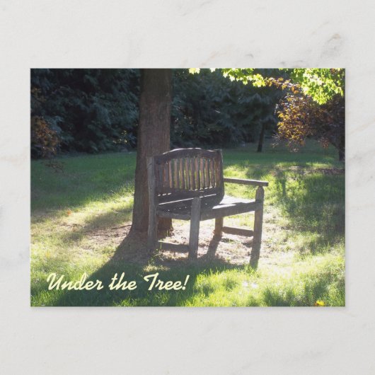 De bank briefkaart (Voorkant)