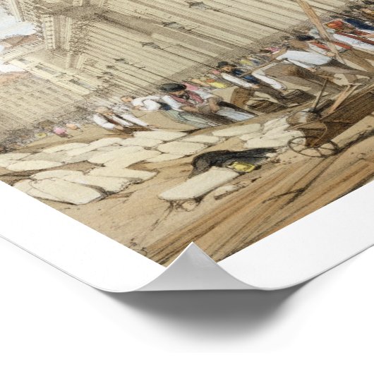 De Bank of England kijkt naar de Mansion Ho Poster (Hoek)