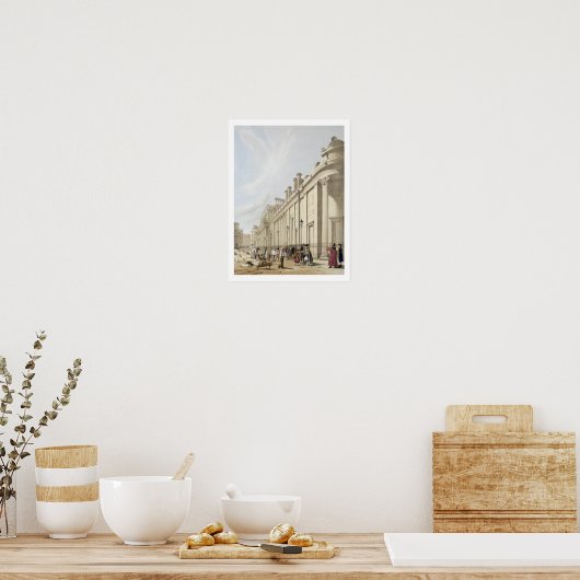 De Bank of England kijkt naar de Mansion Ho Poster (Keuken)