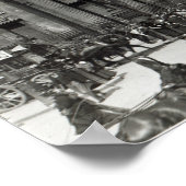 De Bank of England versierd voor Queen Poster (Hoek)