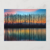 De Bank of the Po | Piemonte Italië Briefkaart (Voorkant)