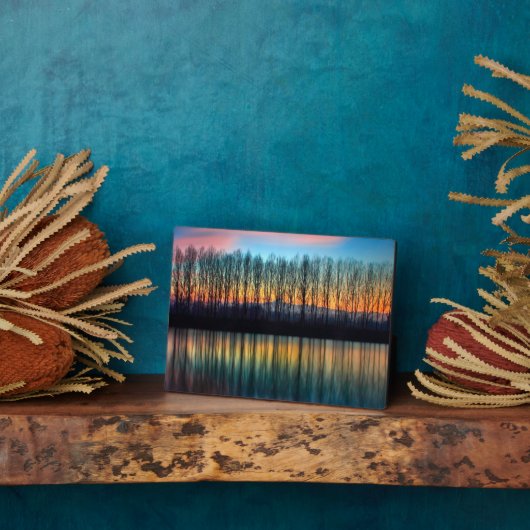 De Bank of the Po | Piemonte Italië Fotoplaat (Zijkant)