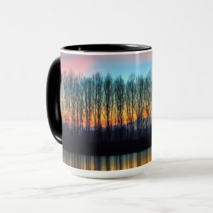 De Bank of the Po Piemonte Italië Mok