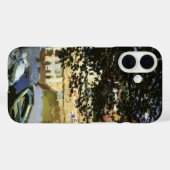 De Bank of the Seine, Bennecourt door Claude Monet Case-Mate iPhone Case (Achterkant (horizontaal))