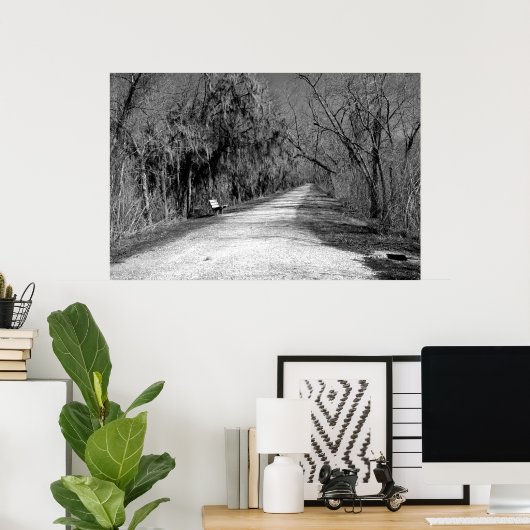 De bank poster (Thuiskantoor)