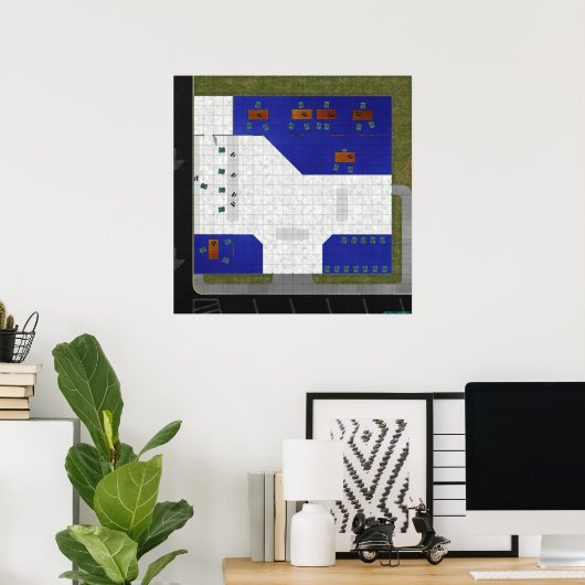 De Bank Poster (Thuiskantoor)