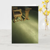 De Bank van de kerk in middag licht Praag Mei 2009 Kaart (Gele Bloem)