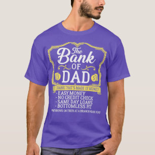 De bank van pap groeit op de dag van de bomen t-shirt