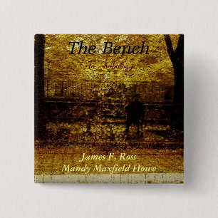 De bank vierkante button 5,1 cm