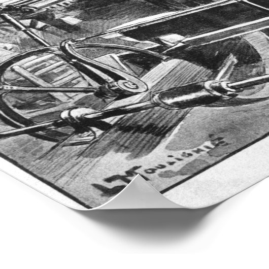 De bankbiljetten drukken poster (Hoek)