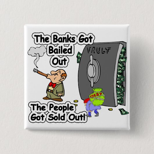 DE BANKEN HEBBEN DE BUTTON VERKOCHT. (Voorkant)