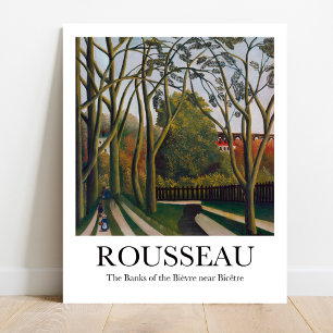 De banken van de Bièvre nabij Bicêtre door Roussea Poster