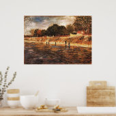 De Banken van de Seine, Van Gogh Poster (Keuken)