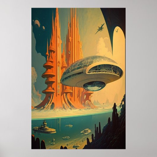 De banken van Omega Poster (Voorkant)