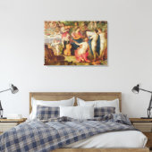 De banket van de goden canvas afdruk (Insitu (Slaapkamer))