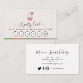 de bankkaarten van de de bakkerij van het douanema visitekaartje (Voorkant / Achterkant)