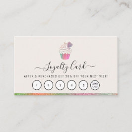 de bankkaarten van de de bakkerij van het douanema visitekaartje