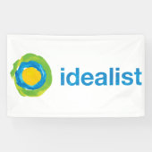 De Banner van de Idealiter (pas grootte + materiaa (Horizontaal)