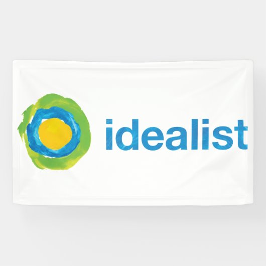 De Banner van de Idealiter (pas grootte + materiaa (Horizontaal)