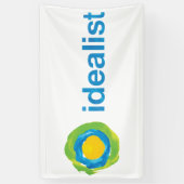 De Banner van de Idealiter (pas grootte + materiaa (Verticaal)