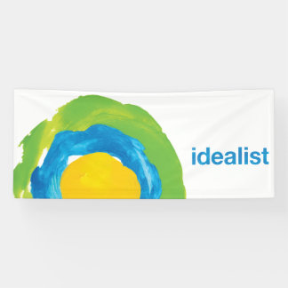 De Banner van de Idealiter (pas grootte + materiaa