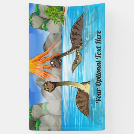 De banner van de Kinderen van de douanetekst van D (Verticaal)