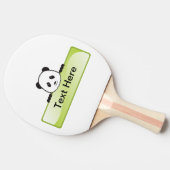 De Banner van de panda Tafeltennisbatje (Zijkant)