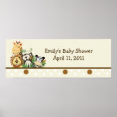 De  banner van het Oerwoud van de Zoo-bemanning -  Poster (Voorkant)