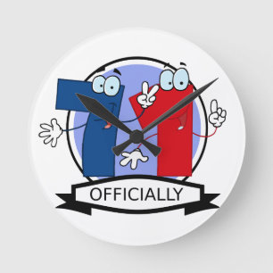 De Banner van officieel 71 Verjaardag Ronde Klok