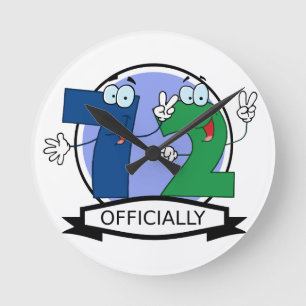 De Banner van officieel 72 Verjaardag Ronde Klok