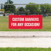 De banners en de tekens van de douane met jouw (Insitu)