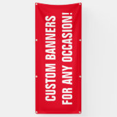 De banners en de tekens van de douane met jouw (Verticaal)