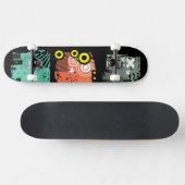 De banners van de boomgaard illustratie 2 skateboard (Horizontaal)