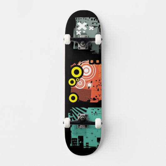 De banners van de boomgaard illustratie 2 skateboard (Voorkant)