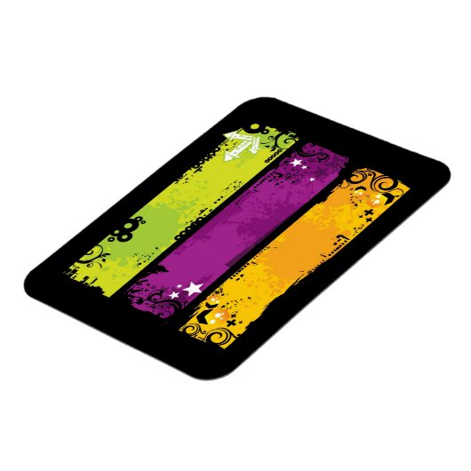 De banners van de boomgaard illustratie magneet (Linkerzijde)