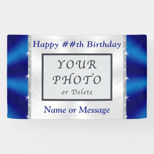 De Banners van de Zeerdag van de Gepersonaliseerd  (Horizontaal)