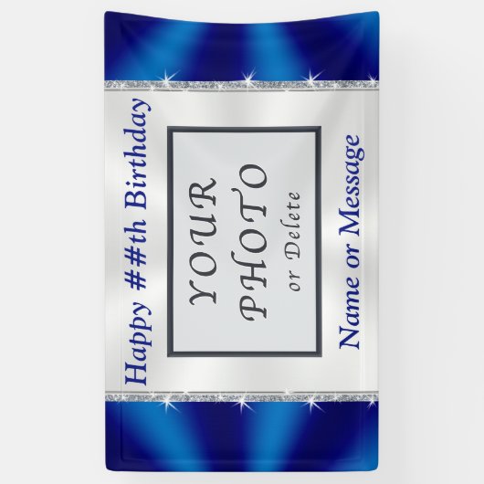 De Banners van de Zeerdag van de Gepersonaliseerd  (Verticaal)