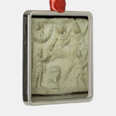 De Banquet van Mithras en de Zon Metalen Ornament (Rechts)