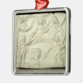 De Banquet van Mithras en de Zon Metalen Ornament (Links)