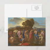 De Baptisme van Christus, 1641-42 Briefkaart (Voorkant / Achterkant)