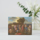 De Baptisme van Christus, 1641-42 Briefkaart (Staand voorkant)