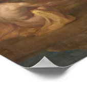 De Baptisme van Christus, 1641-42 Poster (Hoek)