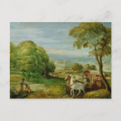 De Baptisme van de Ethiopische Eunuch Briefkaart (Voorkant)