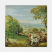 De Baptisme van de Ethiopische Eunuch Magneet (Voorkant)