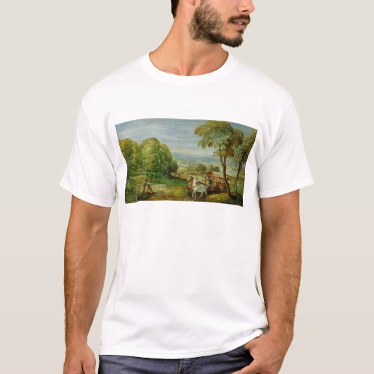 De Baptisme van de Ethiopische Eunuch T-shirt (Voorkant)