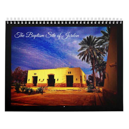 De Baptismsite van Jordanië Kalender (Hoes)