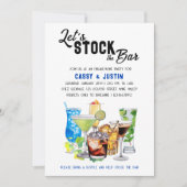 De Bar-alcoholische Drinken in voorraad nemen Kaart (Voorkant)