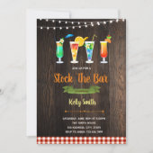 De bar bbq uitnodiging voorraad (Voorkant)