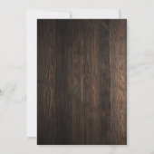 De bar bbq uitnodiging voorraad (Achterkant)