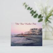 De Bar Harbour Inn Post Card Briefkaart (Staand voorkant)
